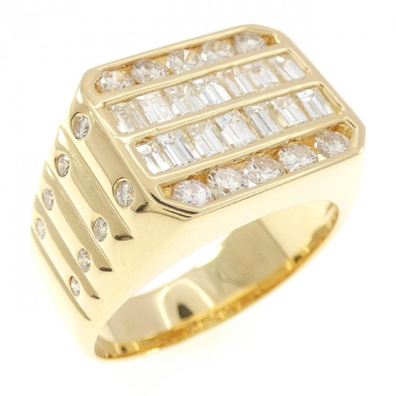 Nhẫn kim cương K18YG 1.75CT - Hàng hiệu Authentic 849931