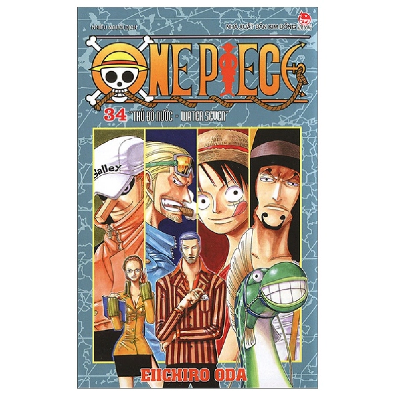 One Piece - Tập 34: Thủ Đô Nước - Water Seven - Eiichiro Oda 302644