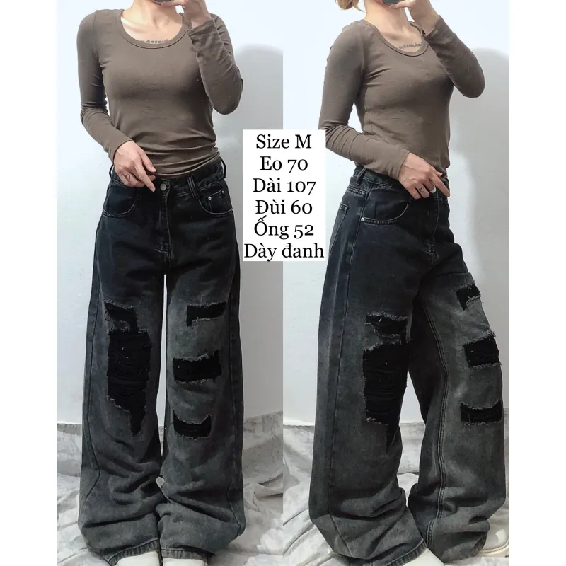 Quần jeans suông  999834