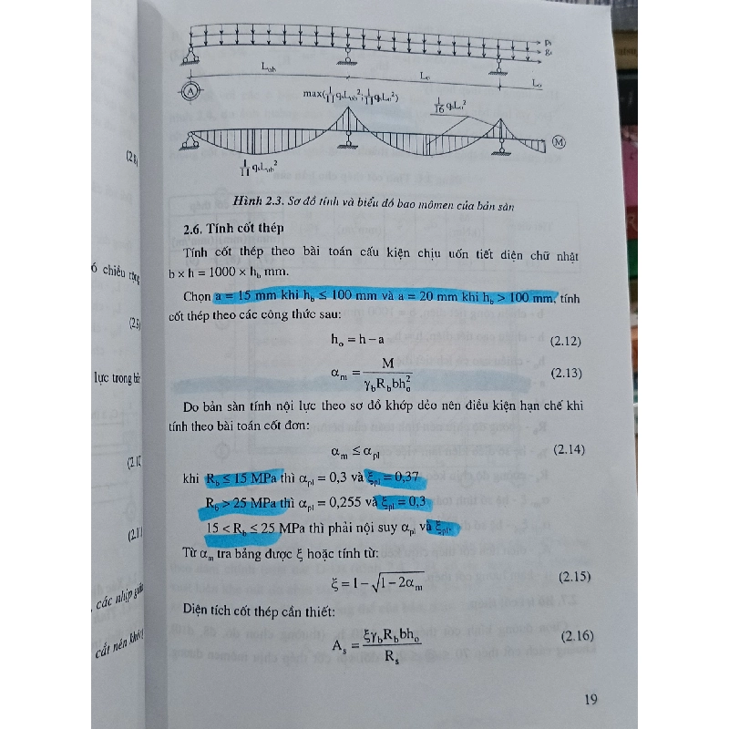 Đồ án môn học kết cấu bê tông: Sàn sườn toàn khối loại bản dầm theo TCXDVN 356:2005 - Võ Bá Tầm, Hồ Đức Huy 783795