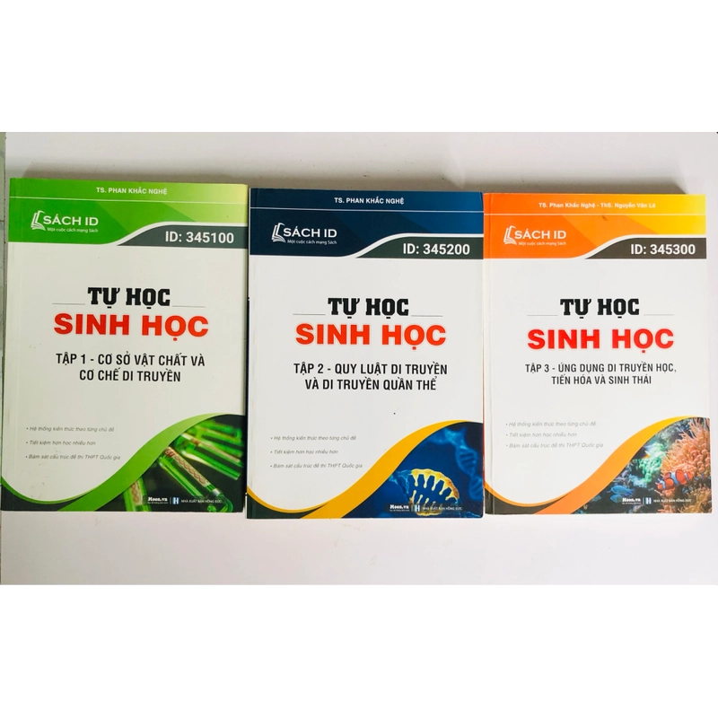 📚 BỘ 3 TẬP TỰ HỌC SINH HỌC – TS. PHAN KHẮC NGHỆ 547861