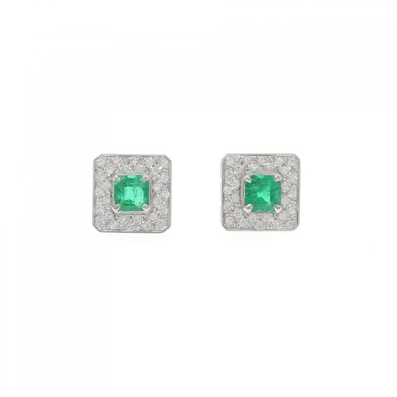 PT900 Bông tai Emerald 1.28CT - Hàng hiệu Chính hãng 867106