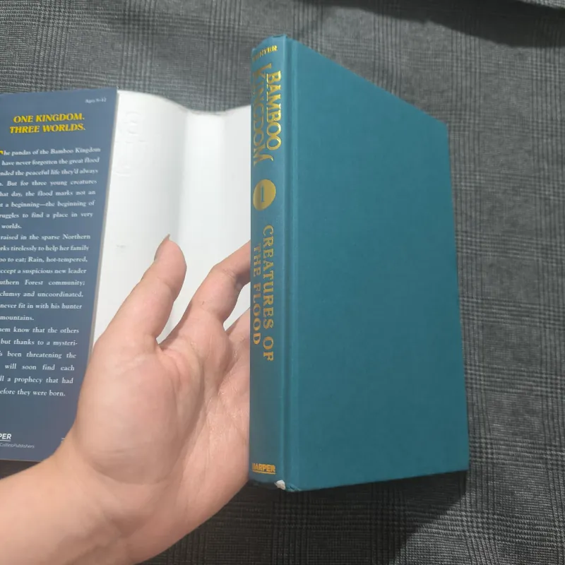 (Hardcover) Bamboo Kingdom - Book 1: Creatures of the flood - Erin Hunter 792043