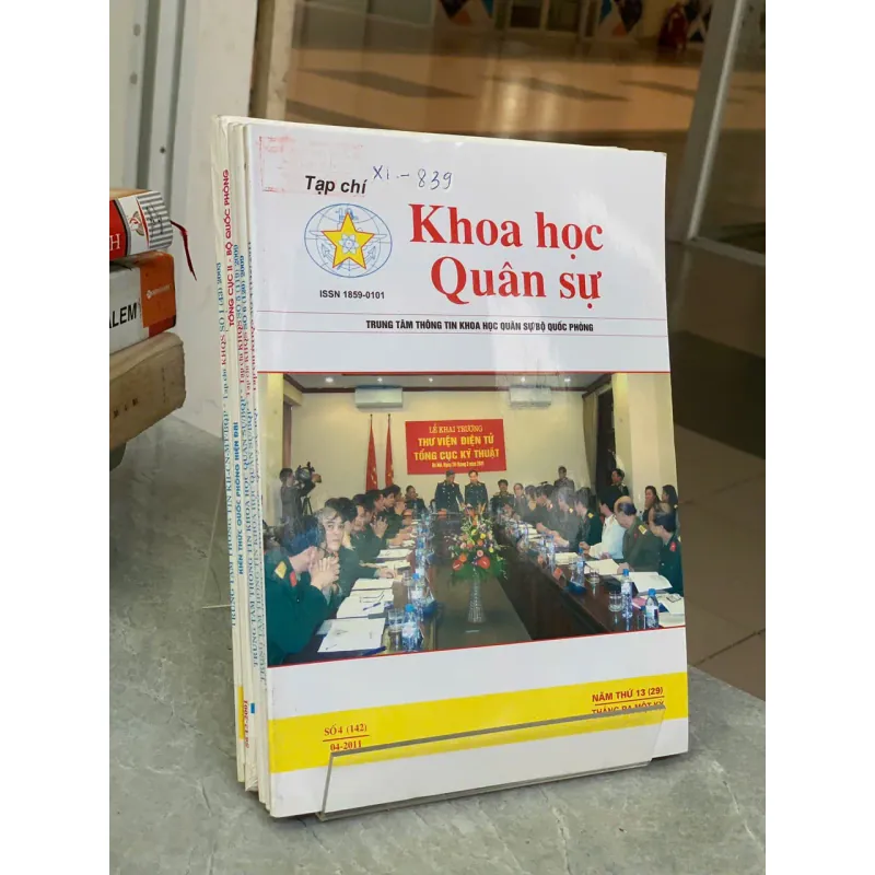 TẠP CHÍ KHOA HỌC QUÂN SỰ - TRUNG TÂM THÔNG TIN KHOA HỌC QUÂN SỰ/ BỘ QUỐC PHÒNG 718611