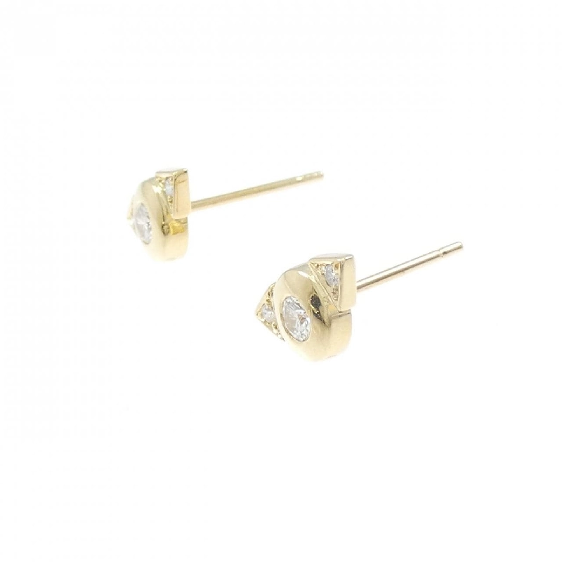 K18YG Bông tai kim cương 0.20CT - Hàng hiệu Chính hãng 869381