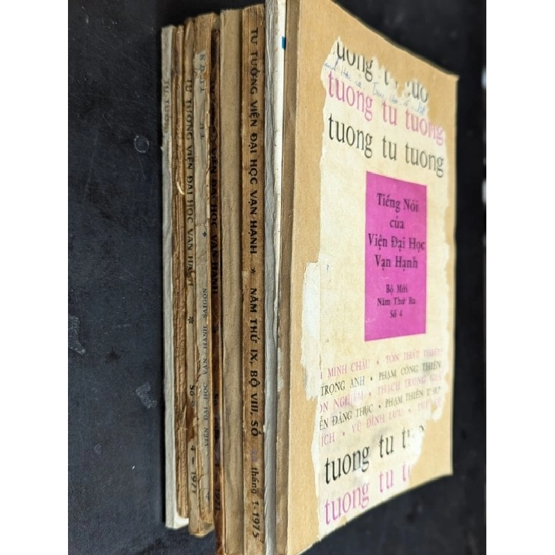 Tạp chí tư tưởng - Chủ nhiệm Thích Minh Châu 780205