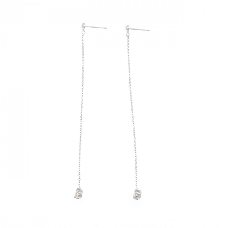 K18WG Bông tai kim cương 0.20CT - Hàng hiệu Chính hãng 865422