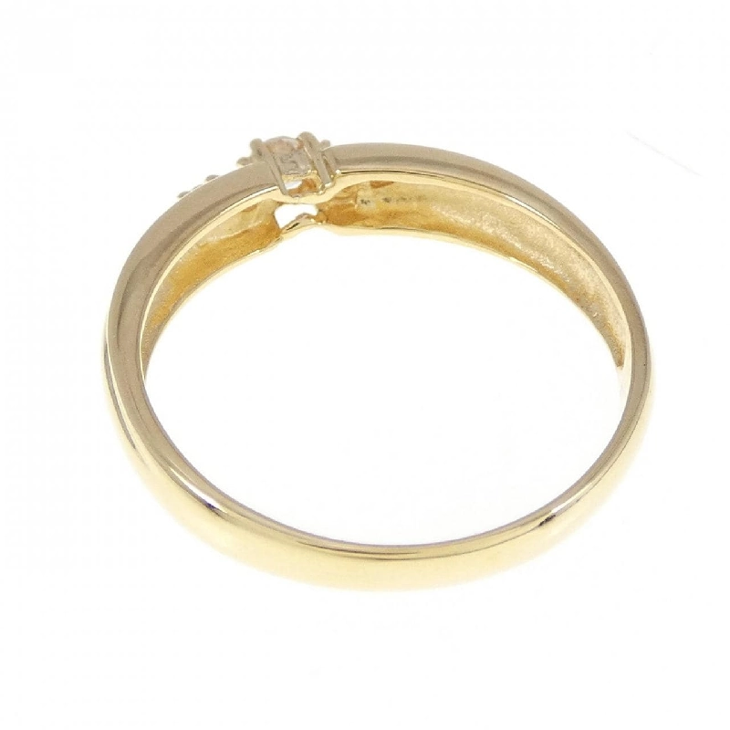 Nhẫn kim cương K18YG 673425