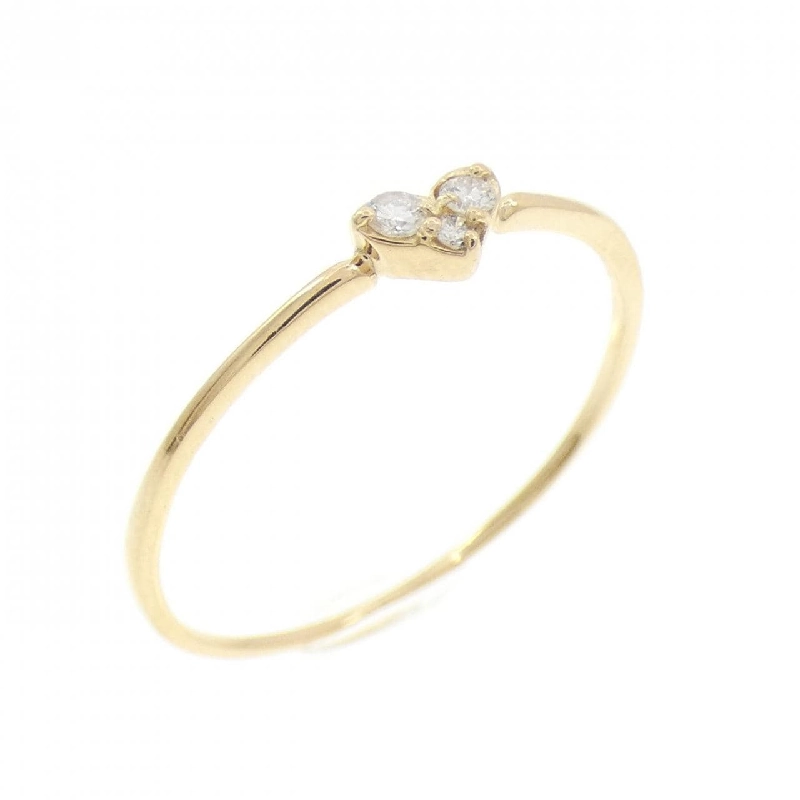 Nhẫn kim cương hình trái tim K18YG 0.05CT - Hàng hiệu chính hãng 848308