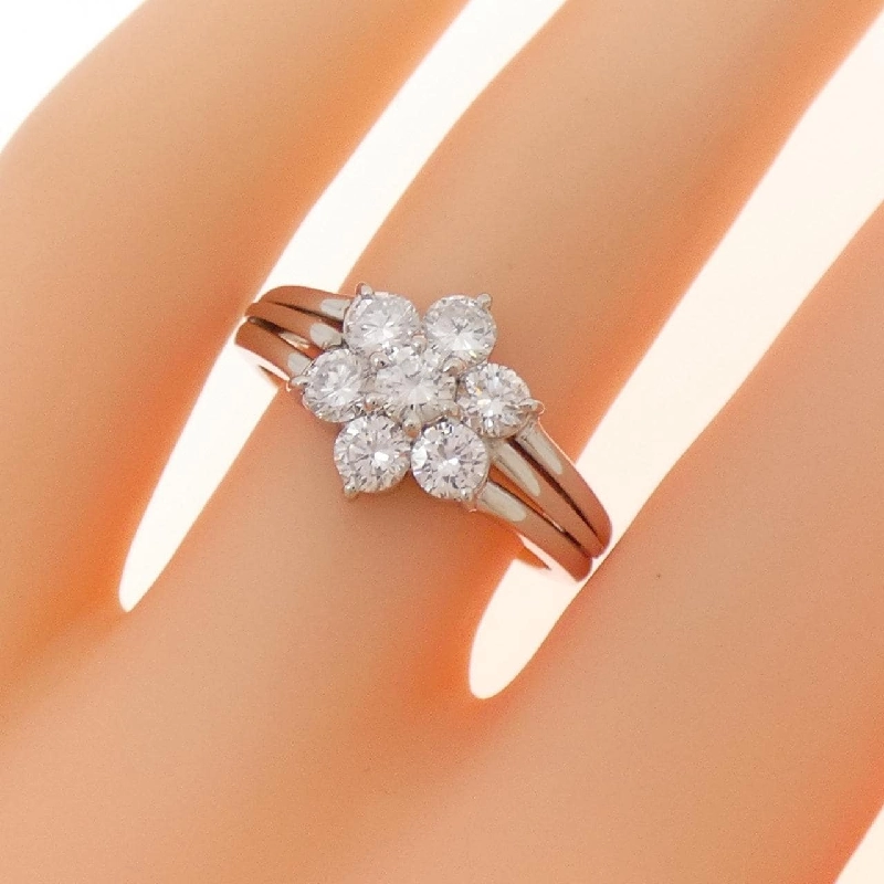 Nhẫn kim cương hoa PT900 0.85CT - Hàng hiệu Authentic 854118