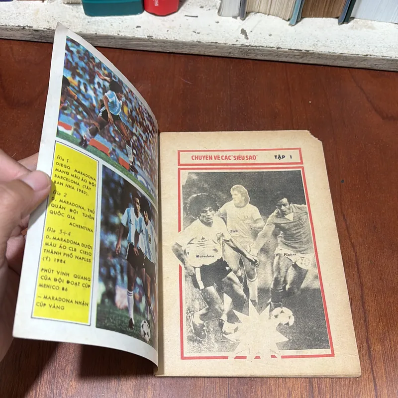II Tạp Chí Bóng Đá: MARADONA _ Quả Bóng Vàng _ Cúp Thế Giới 86 (Tập 1) - 1986 738186