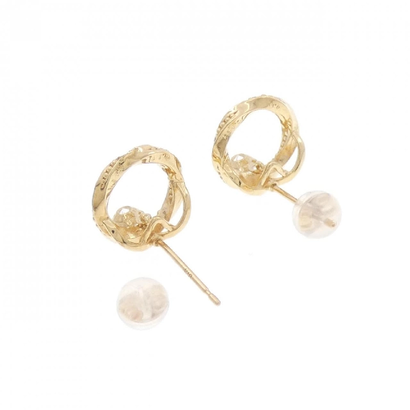 K18YG Bông tai kim cương 0.463CT - Hàng hiệu Chính hãng 873288