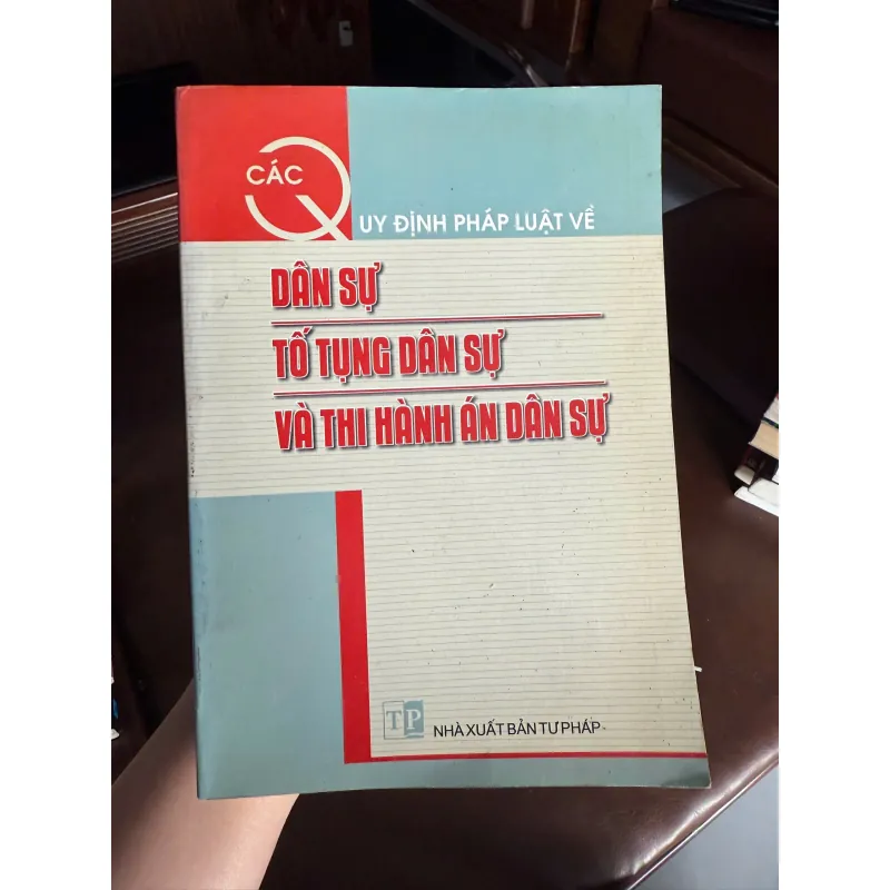 K2- Các quy định pháp luật về Dân sự – Tố tụng dân sự – Thi hành án dân sự 990538