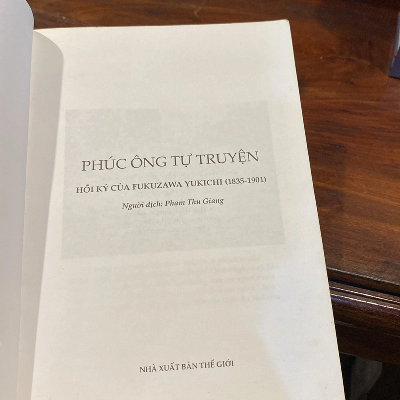 PHÚC ÔNG TỰ TRUYỆN, HỒI KÝ CỦA FUKUZA UYKICHI - NGƯỜI ĐI TIÊN PHONG CUỘC MINH TRỊ DUY TÂN 470364