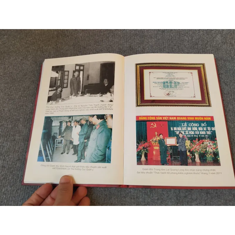 LỊCH SỬ TRUNG TÂM KIỂM NGHIỆM NGHIÊN CỨU DƯỢC QUÂN ĐỘI (1956 - 2011) 727174