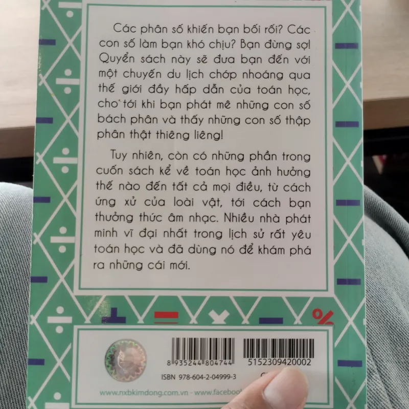 sách "Những điều cực đỉnh về Toán học - Từ không đến vô cực (và tiếp theo)"  1031897
