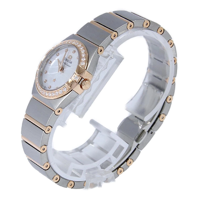 Đồng hồ Omega Constellation Brush RG Combi/D･12P 123.25.24.60.55.012 SSxPG Quartz - Hàng hiệu Chính hãng 882743