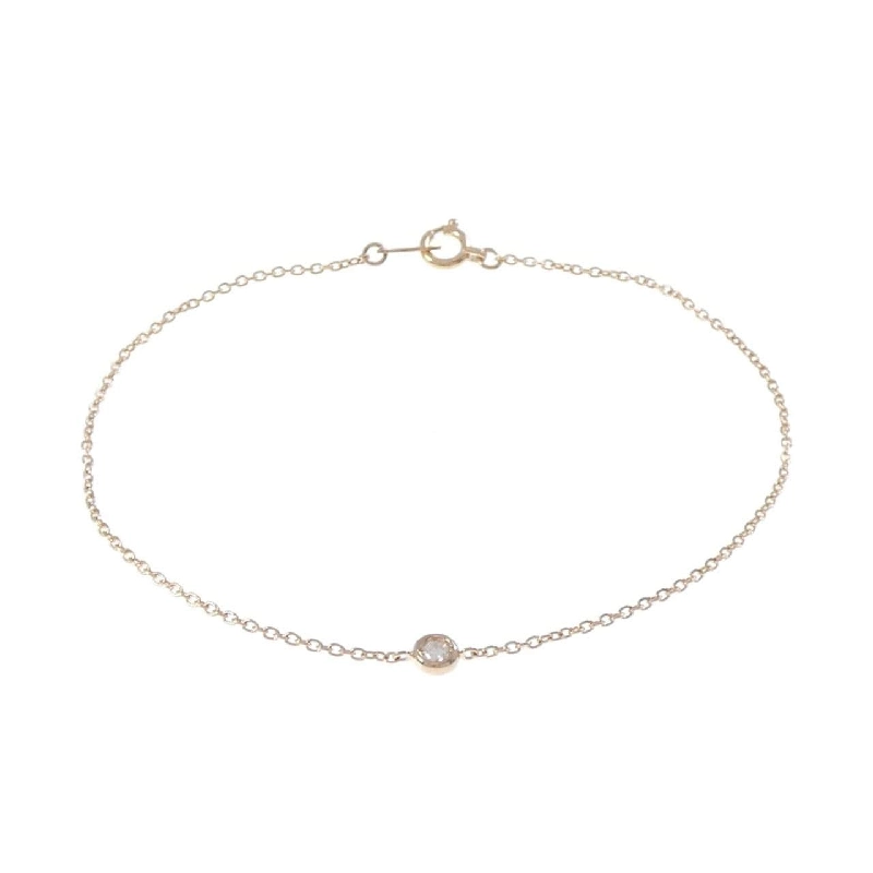 K18PG Vòng tay kim cương 0.03CT - Hàng hiệu Chính hãng 870073