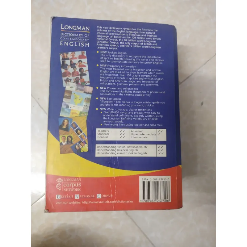 Longman Dictionary of contemporary English 594548