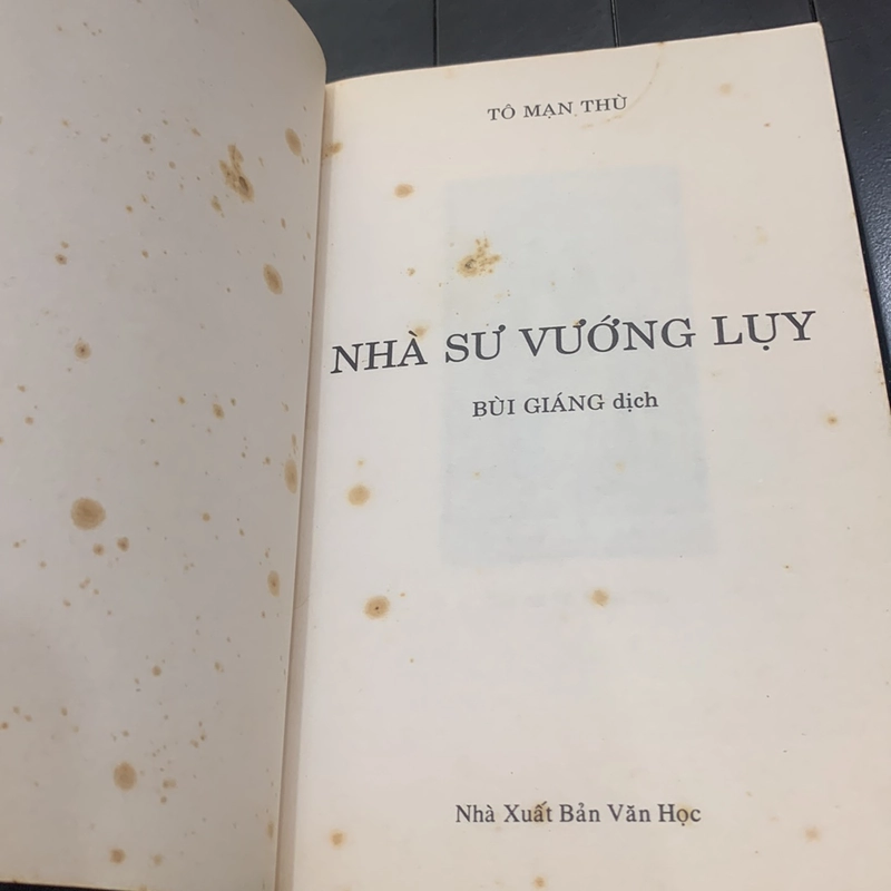 NHÀ SƯ VƯỚNG LUỴ - Tô Mạn Thù 278658