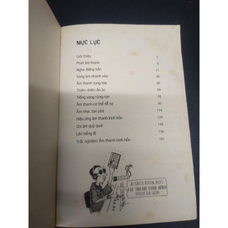 Âm thanh kinh hồn Nick Arnold 2017 mới 70% ố vàng HCM1604 khoa học 914179