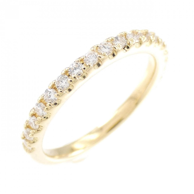Nhẫn kim cương K18YG Half Eternity 0.20CT - Hàng hiệu Chính hãng 860297