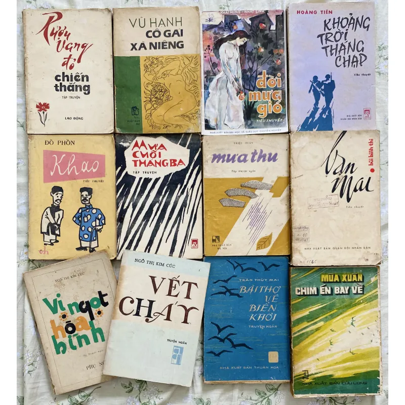 Combo văn học Việt Nam 555k/12 cuốn free ship 929003