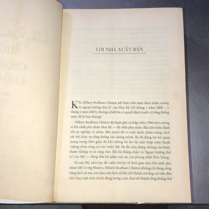 Những lựa chọn khó khăn - Hillary Rodham Clinton  583206