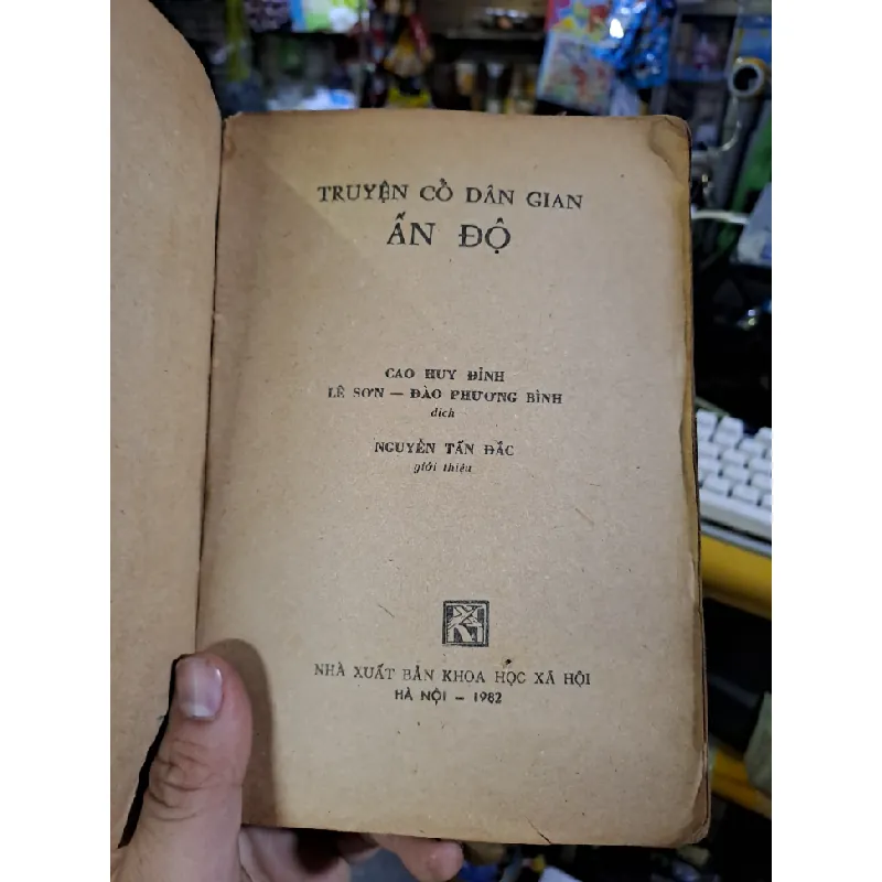 Truyện cổ dân gian ấn độ mới 1982 mới 70% ố rách bìa Văn học nước ngoài HCM1709 559910