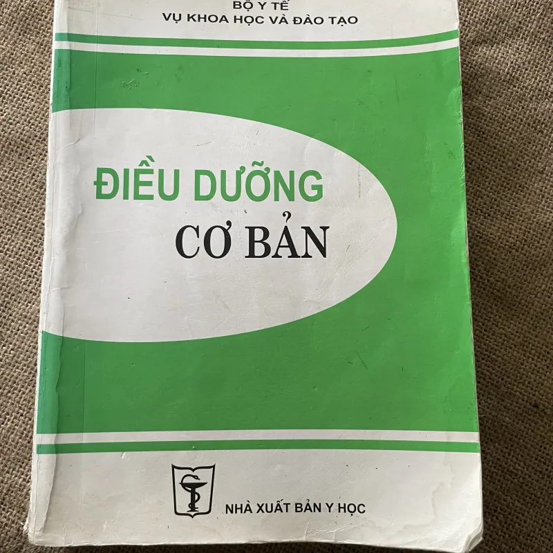 Điều dưỡng học cơ bản, sách gần 600 trang khổ lớn 796443