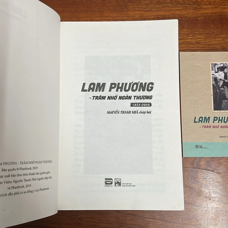 II Tựa sách: Trăm Nhớ Ngàn Thương - Lam Phương - 2019 500402