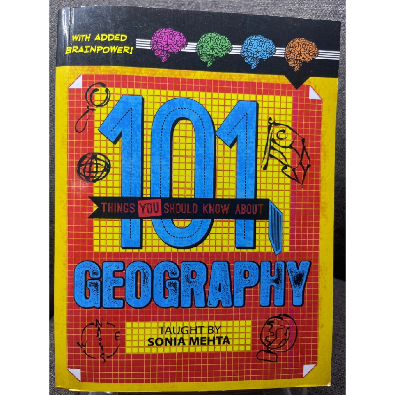 101 things you should know about geography mới 90% truyện tranh màu ngoại văn khoa học và thiếu nhi Sonia Mehta HPB1605 SÁCH NGOẠI VĂN 351209