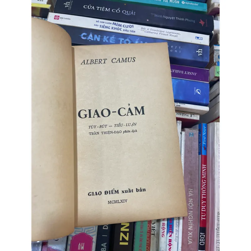 GIAO CẢM - ALBERT CAMUS (TRẦN THIỆN ĐẠO dịch) 992946