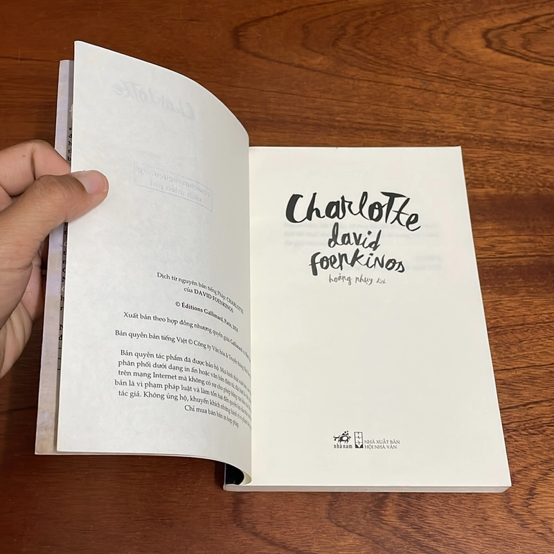 II Văn Học Nước Ngoài: Charlote - David Foenkinos - 2018 498720