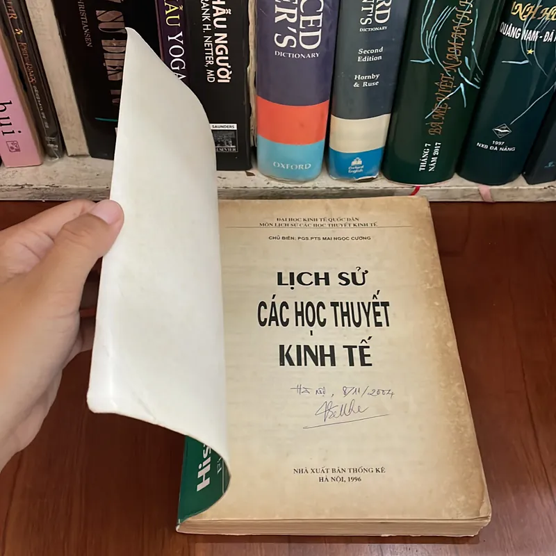 II Sách Kinh Tế: Lịch Sử Các Học Thuyết Kinh Tế - PGS. PTS Mai Ngọc Cường - 1996 563237