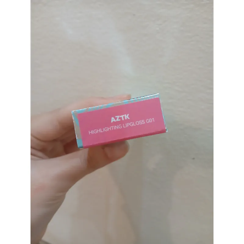 Son môi bóng AZTK High Lightening Lipgloss G01 chai 3ml 973120