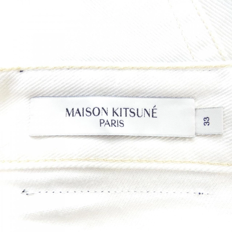 【Khuyến mãi】Quần jeans Maison Kitsune MAISON KITSUNE 654775