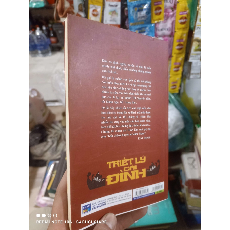 Triết lý cái đình - Kim Định 2017 mới 80% ố Sách lịch sử - triết học HCM2702 930301