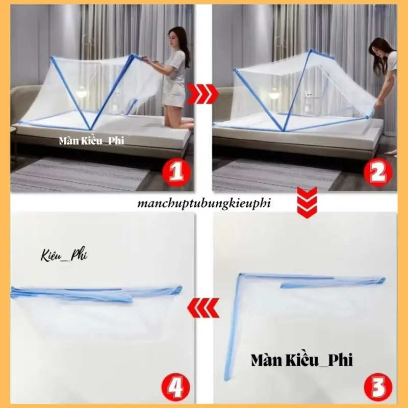 Màn chụp gấp gọn Kinh Đô size 1.2x2.0M 780131