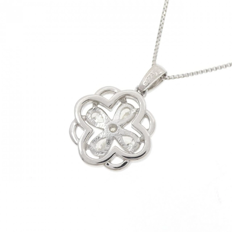 Dây chuyền kim cương hoa PT900/PT850 0.22CT - Hàng hiệu Chính hãng 860369