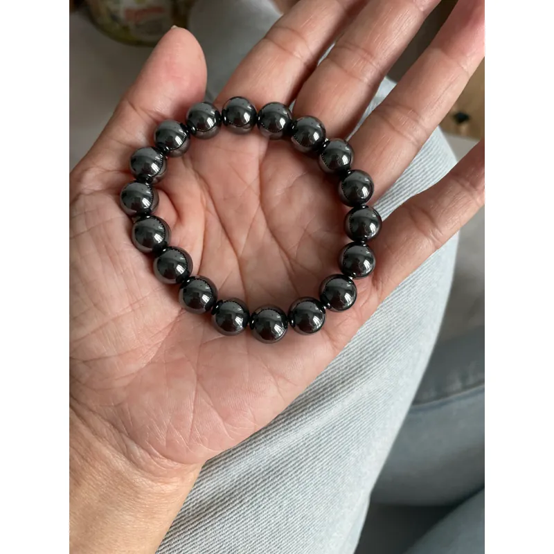 Vòng tay đá Hematit( huyết áp) 680525