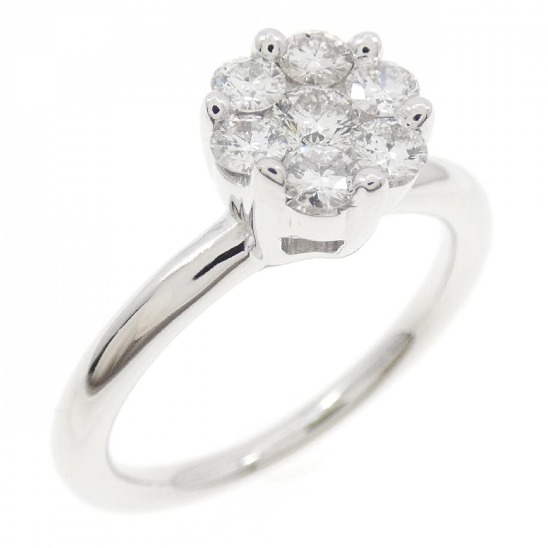 Nhẫn kim cương 750WG 0.50CT - Hàng hiệu Authentic 851160