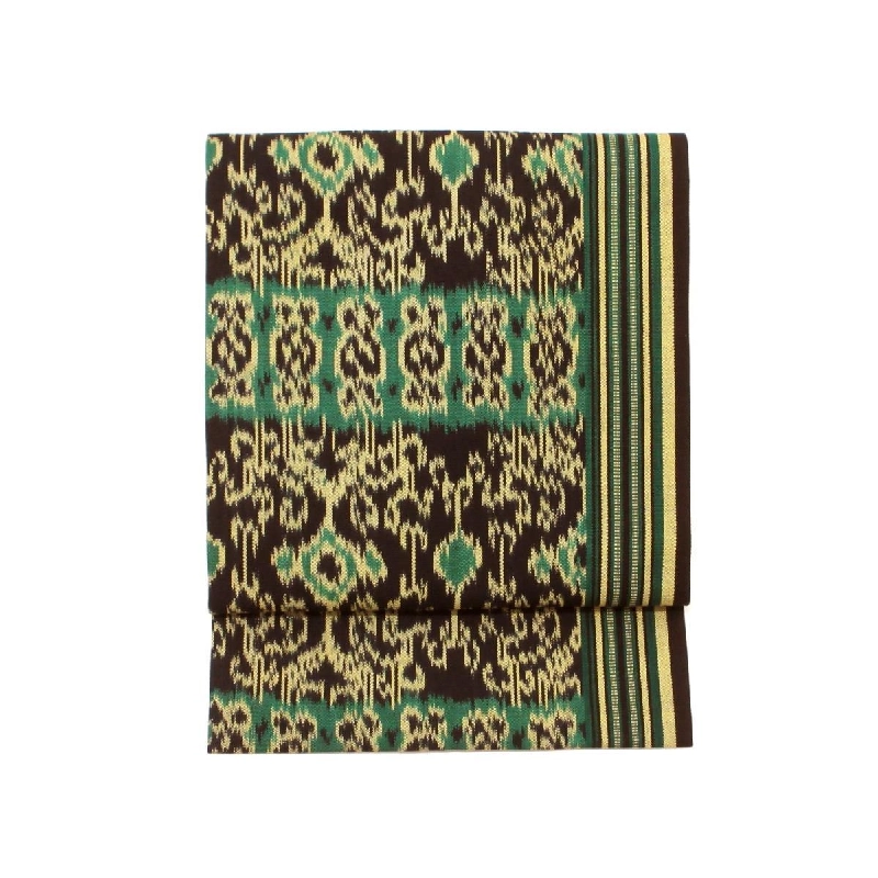 Dây obi Nagoya Takikuki - Dệt tay Ikat - Hàng hiệu Authentic 872657