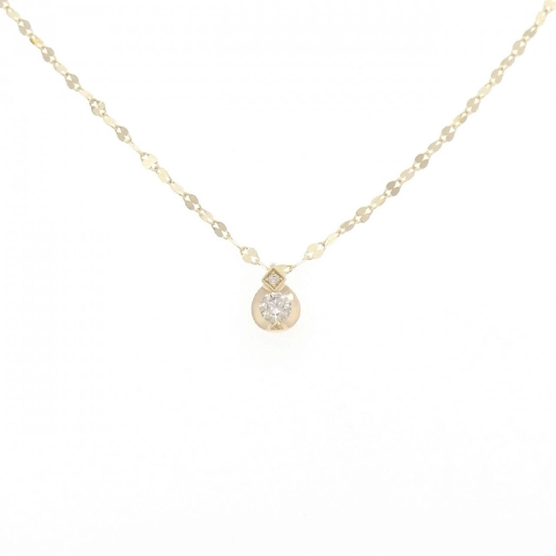 K18YG Dây chuyền kim cương 0.10CT - Hàng hiệu Chính hãng 846694