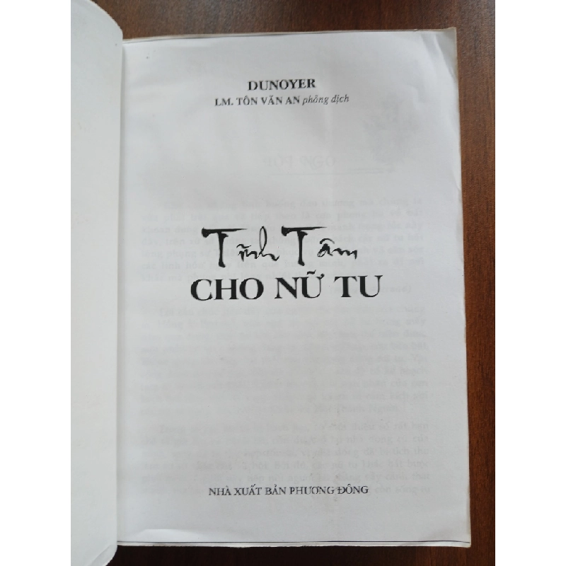 Tĩnh Tâm Cho Nữ Tu - Dunoyer 539979