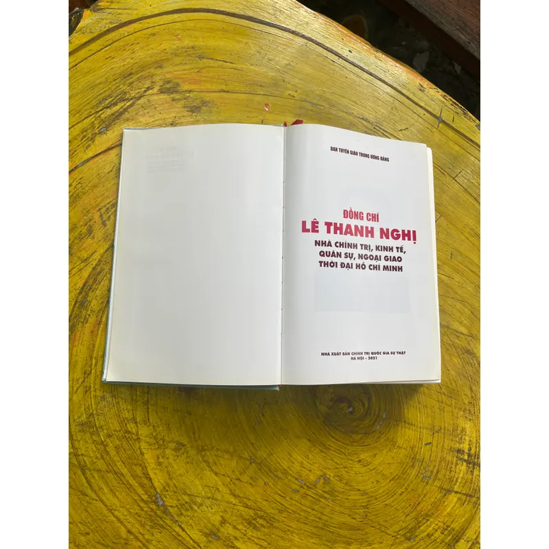 ĐỒNG CHÍ LÊ THANH NGHỊ NHÀ CHÍNH TRỊ, KINH TẾ, QUÂN SỰ, NGOẠI GIAO THỜI ĐẠI HỒ CHÍ MINH(2) 557457