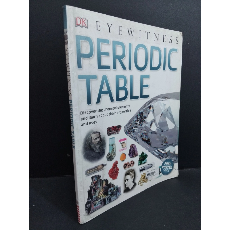 Eyewitness periodic table mới 80% bẩn bìa, ố 2019 HCM2811 Adrian Dingle NGOẠI VĂN 356618