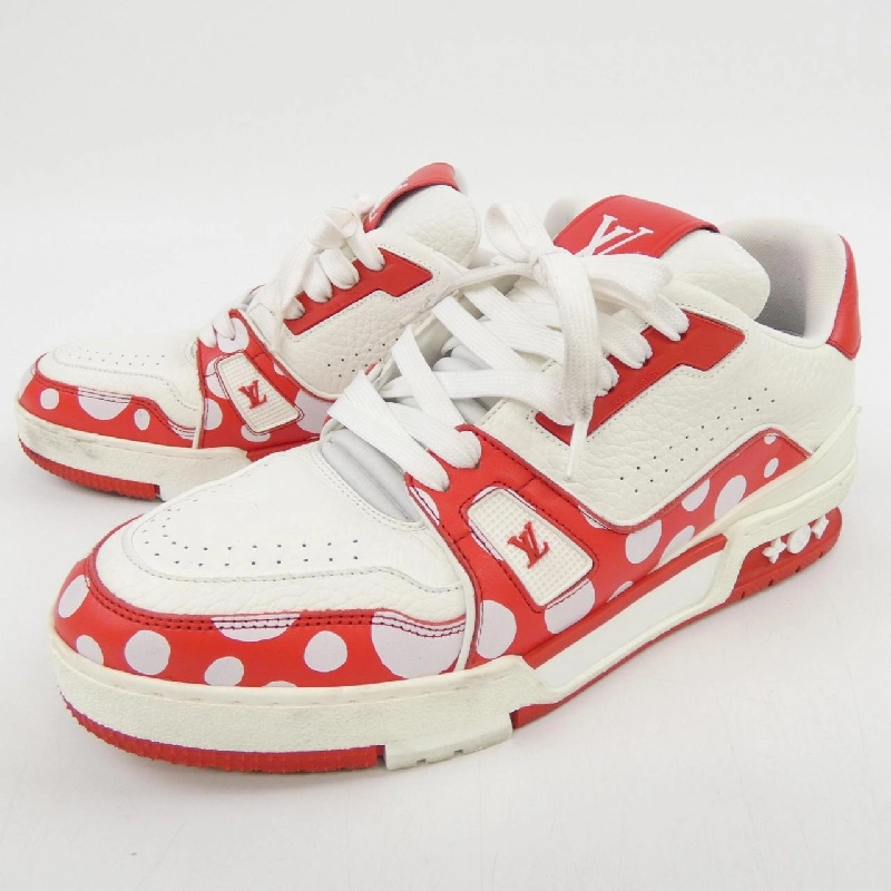 Giày sneaker LOUIS VUITTON 草間彌生 LV×YK LV Trainer Line - Hàng hiệu Authentic 902833