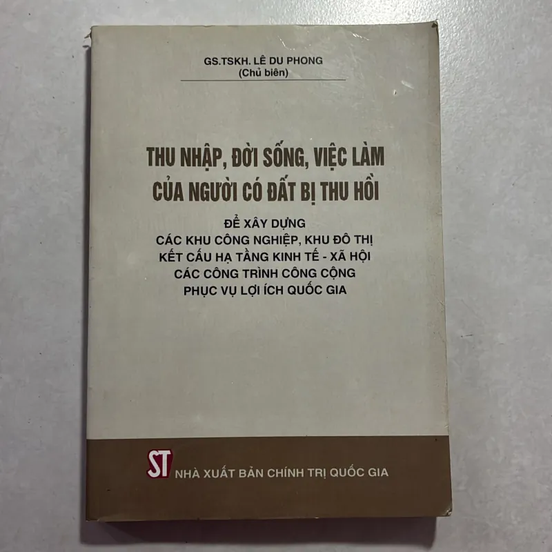 Thu nhập đời sống việc làm của người có đất bị thu hồi 759419