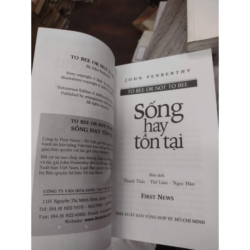 Sách: Sống hay tồn tại (B1) Tác giả: John Penberthy 696778